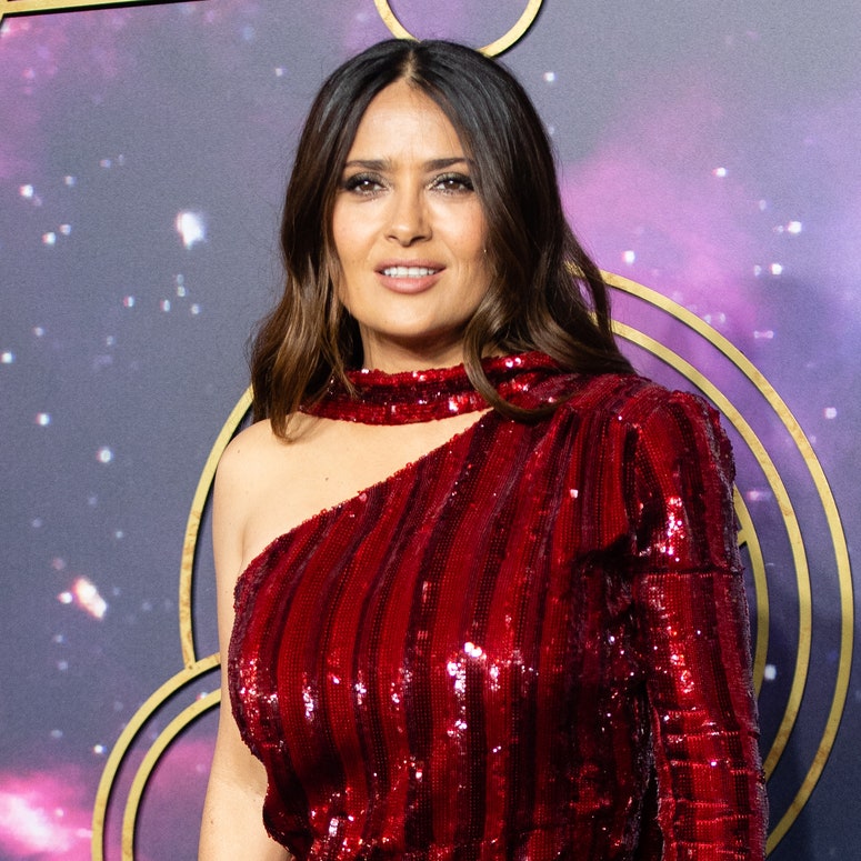 Salma Hayek en la premier de Eternals